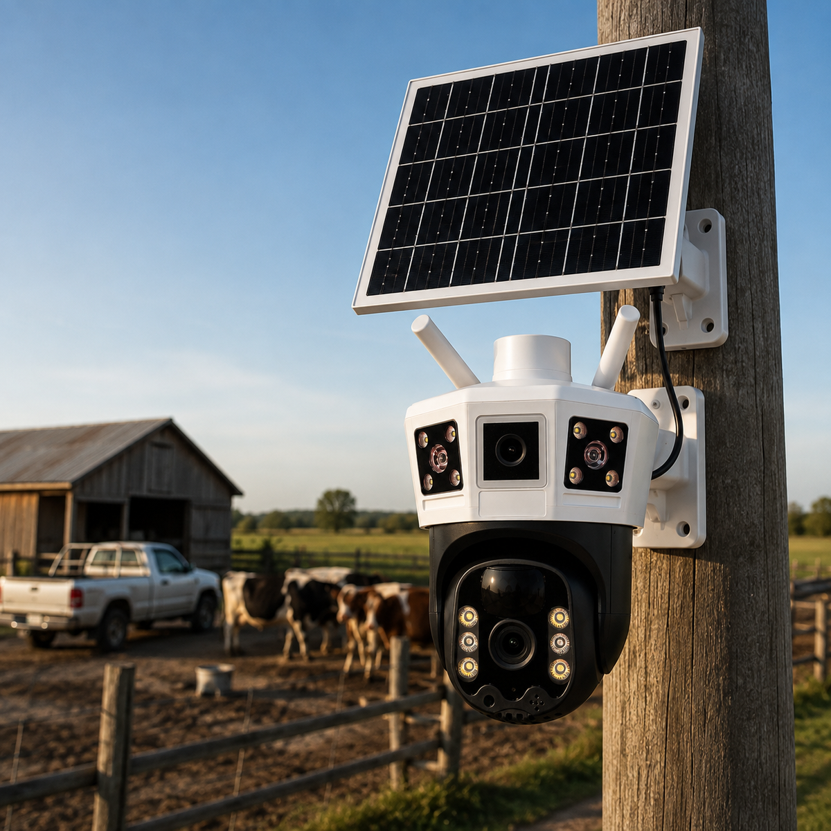 4G SOLAR SECURITY CAMERA