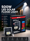 500W
LED SOLAR FLOOD LIGHT