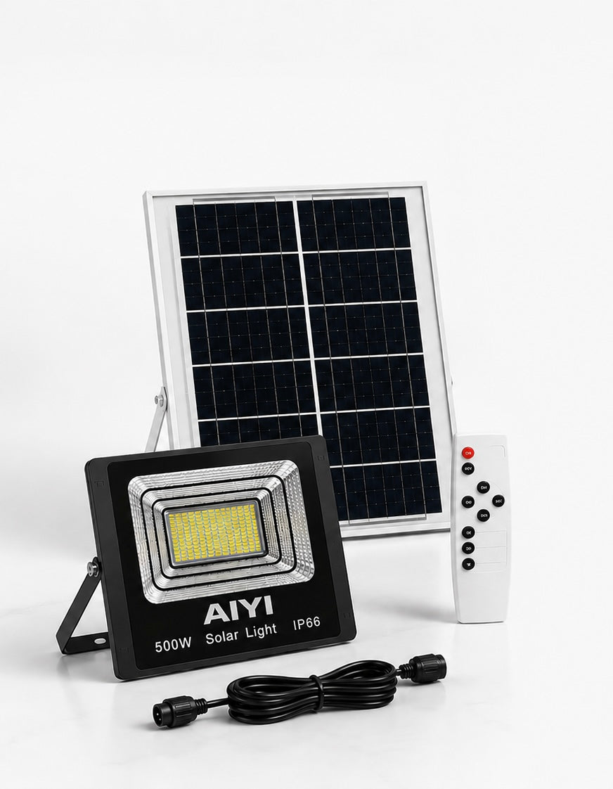 500W
LED SOLAR FLOOD LIGHT
